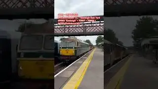 A convoy of diesel power at St Denys with a Class 69, two Class 70s and a Class 66! #trainspotting
