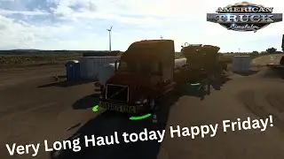 Oversized Load Long Haul From (Springfield)(MO) to (Pueblo)(CO) On American Truck Simulator!