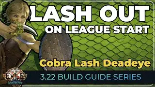 Cobra Lash League Start BUFFED! [PoE 3.22 Trial of the Ancestors Build Guide]
