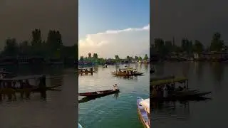 Dal Lake Srinagar &ndash; Paradise on Earth 🇮🇳✨ #kashmir #shorts