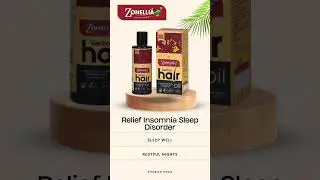 Zonellia Herbal Hair Oil with 2x Power | Stronger, Healthier Hair Naturally!