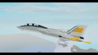 unfinished F-14 tomcat showcase (Roblox Plane Crazy)
