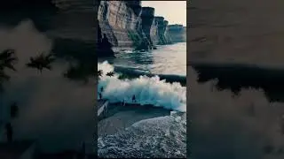 #artificial #cinematography #visual #beach #travel #nature #surf #magic #waves #surfing