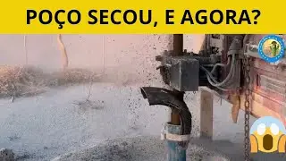 (INACREDIT&Aacute;VEL) O Po&ccedil;o da propriedade secou, e agora? Olha o que encontramos.😱