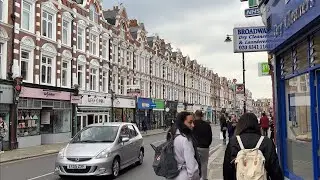 🇬🇧 NORTH LONDON WALK, CROUCH END WALKING TOUR, 4K60