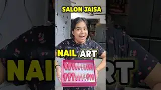 💀 RIDDHI KA MAST SALON NAIL ART PART4 😱😍 |Mini Vlog #shorts #minivlog #ashortaday #trending #vlog