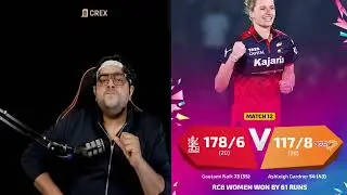 WPL WOMENS RCB 5 win  Gujarat RCB WOMEN WON BY 61 RUNS | #abcricinfo