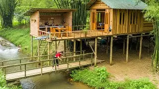 Hard to Believe a Girl Could Build a Dream Bamboo Bridge for a Remote Resort in 129 Days