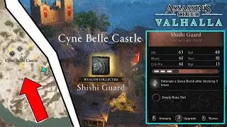 Cyne Belle Castle Siege (Shishi Guard Shield Location Guide) - Assassin's Creed: Valhalla