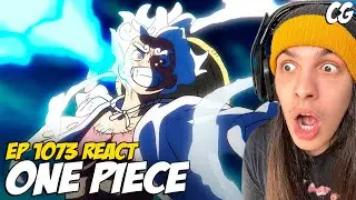LUFFY PEGOU UM TROV&Atilde;O COM A M&Atilde;O!! - React One Piece EP 1073