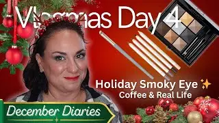 December Diaries ☕ Givenchy Holiday Smoky Eye, Coffee Ritual & Real-Life Messy House Vlog
