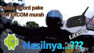 EJEAS V6 Intercom murah.?? tapi Hasilnya..???