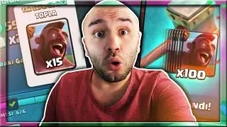 YABAN DOMUZU BİNİCİSİ MÜCADELESİNDE 6 GALİBİYET SANDIĞI - CLASH ROYALE