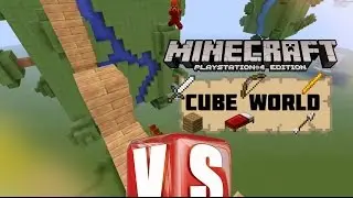 MINECRAFT BEDWARS CUBE WORLD PS4 (GER) # 1 - OkrimZockt,FrozZ Gaming,PhoenixHD