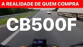 CB500F 2024: A REALIDADE DE QUEM COMPRA UMA HONDA CB 500F! VALE A PENA? - TESTE CB500F | MOTOVLOG