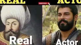 Real Historical Pictures of Ertugrul & Osman Characters | Including Their Tomb/Graves | Real VS Reel