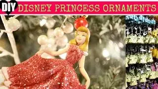 DIY Disney Princess Ornaments
