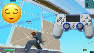 DualShock 4 Controller ASMR 😪💤 (1v1 Build Fights! 🏆 Gameplay) 4K