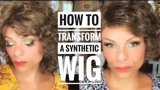 QUICK COACHING: How to Transform a Synthetic Wig | DEMO | #WinterWigCoaching