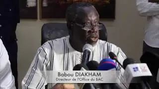 Conference de presse - Office du bac