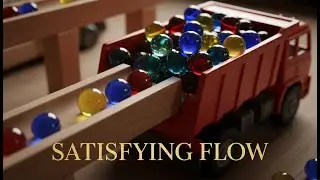Satisfying Marble Run ASMR 2026: Wooden Track & Heavy Duty Truck Race! (Oddly Satisfying)