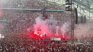 Alonzo en concert à l'Orange Vélodrome