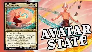Avatar Aang 5-Color Ally Deck Tech | MASTER ALL 4 ELEMENTS in COMMANDER! 🌊⛰️🔥💨 #MTG #EDH #Commander