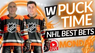 Tonight&rsquo;s NHL Bets You CAN&rsquo;T Miss! | Monday Picks, Predictions & Best Bets | PuckTime 1/26