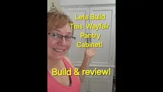 Yaheetech Pantry Cabinet from Wayfair! An Assembly & Review.