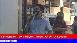 Mayor Andy Lacson Meeting with MDRRMO, Attended by Brgy Officials of Concepcion