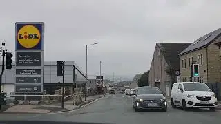 leeds road to Barkerend Roundabout.  Bradford England #travel #fyp #England #pakistan #uk