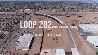 Loop 202 South Mountain Freeway | I-10 Segment | Soil Nail Shoring | Buesing Corp