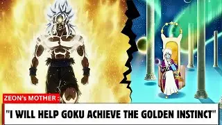 Goku Golden Instinct 3 Becomes Angel Thanks To Zeno's Powerful Mother And Defeats The Angels