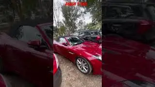 Jaguar F convertible type car@2.50 crores 🇮🇳