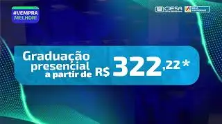CIESA - O FUTURO QUE VOC&Ecirc; SONHA COME&Ccedil;A AGORA, NO VESTIBULAR CIESA 2026/1!