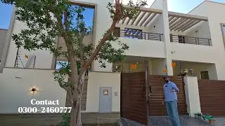 Designer House 🔥 Ali Block 125sqyd Park Facing Villa in Bahria Town Karachi