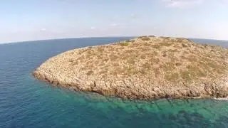 Aerial FPV boat chase in Ibiza