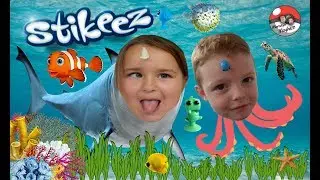 Stikeez Blind Bags - Ocean Stikeez - Special Stikeez - Glow in the dark