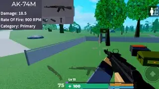 AK-74M - Death Zone(Roblox) 