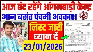 आज 2026 में पहली बार बंद रहेंगे आंगनबाड़ी आंगनबाड़ी | Anganwadi Chhuti List 2026 | Atuls Thoughts