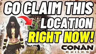 The Ultimate Hidden Location to get End game thralls and resources super easy - Conan Exiles
