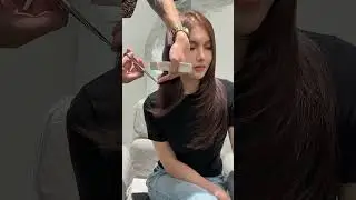 Medium to Long Layered Haircut with Face-Framing Style | Straight Hair Inspiration #hairgoals