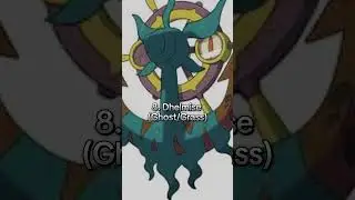 Top ten powerful ghost type  pokemon Accept legendary and mythical #pokemon rate it or hate it
