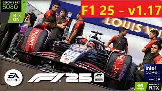 🏎️ F1&reg; 25 | Title Update 1.17 🔧 | HDR Display Fixes & UI Improvements (Feb 2026)