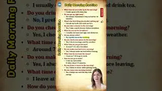 I Spent 30 Days Using a Morning Routine to Boost My English Speaking Skills #english