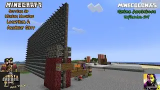Just Create SMP mod pack & Minecolonies Shire Additions. Mining Machine, Locating Ancient city Ep27.