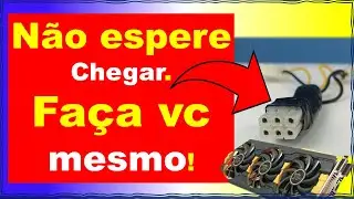 Fazendo cabo PCI-E 6 pinos para placa de v&iacute;deo,  f&aacute;cil e barato.