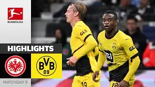 Triple-Comeback From BVB! | Frankfurt - Dortmund 3-3 | Highlights | Matchday 9 &ndash; Bundesliga 2023/24