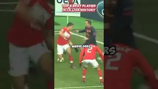 Top 5 best players in la Liga history #viral #youtubeshorts #youtuber #football #footballshorts
