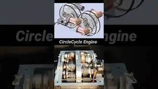 Circlecycle internal combustion engine work principle / new technology engine #automobile #tech